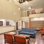 Lobby and front desk